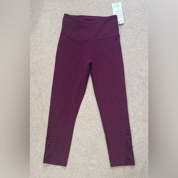 MPG Pants - MPG Purple/FIG High-Waist Capri Leggings | Size XS | NWT